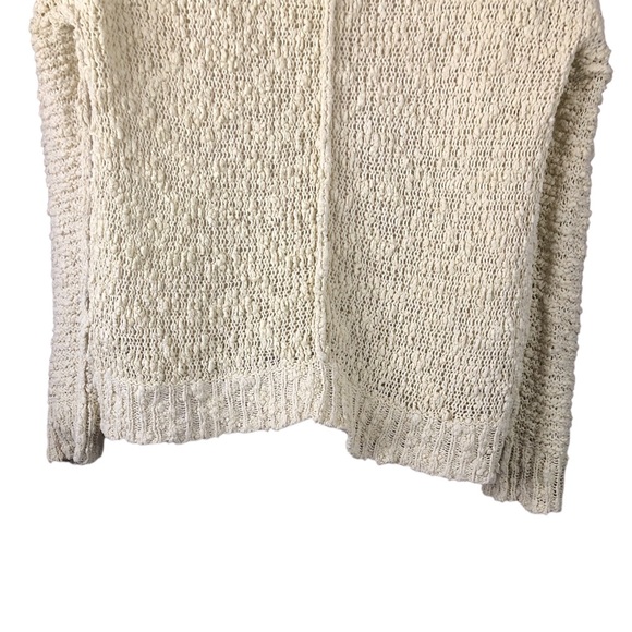 SWEATER - Women's Free People Shaggy Bear Songbird Pullover Sweater in Lemon. XS - Picture 7 of 13